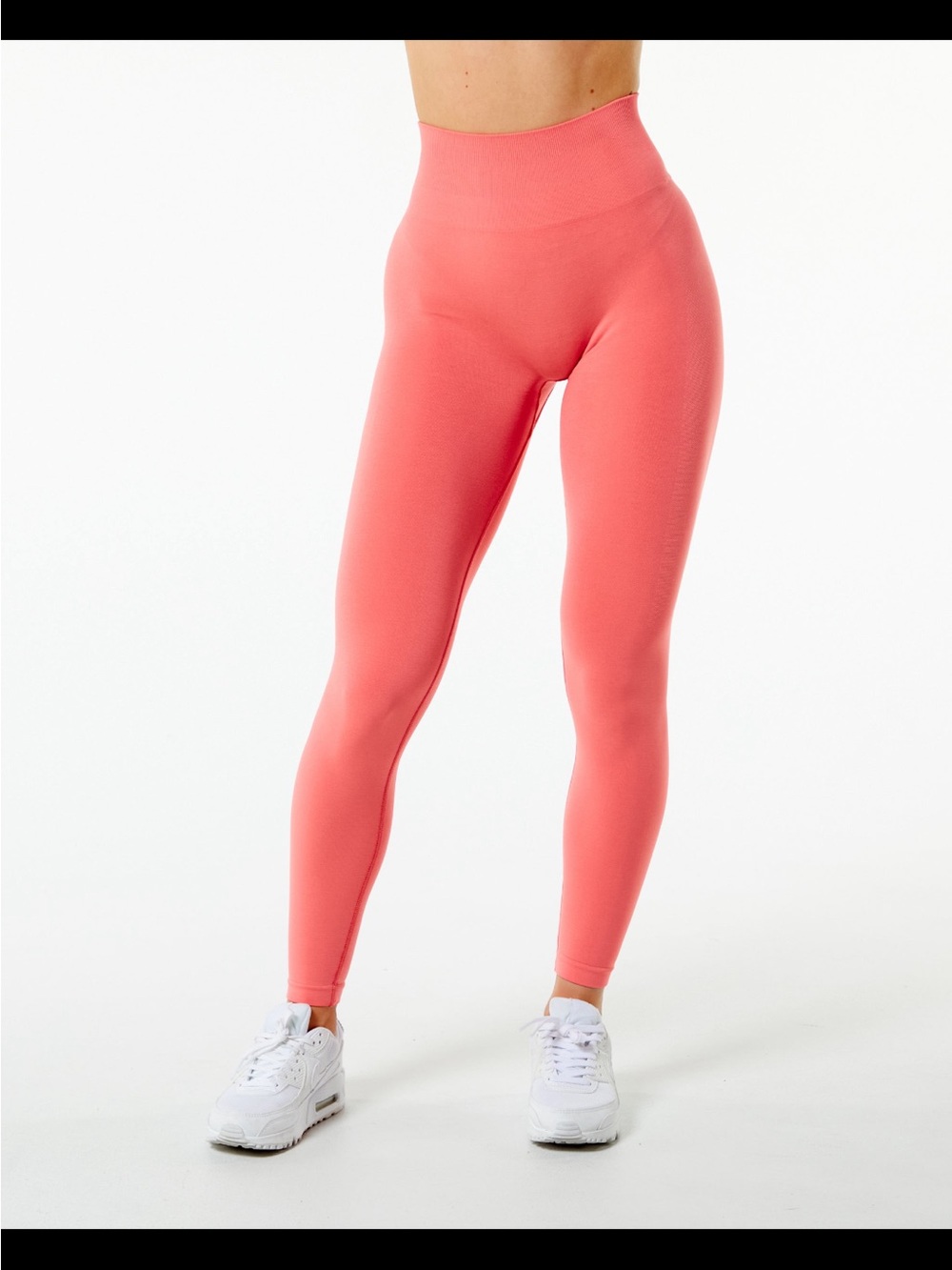 Alphalete Amplify Ultra High Rise Leggings Pixel Pink NEW